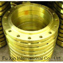 Forged Steel Slip on Flange (yellow paint)